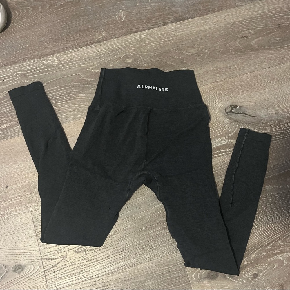 Grey Alphalete Revival Leggings